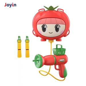 1800ML zaino pistola ad acqua giocattolo per la curiosità culinaria estiva dei bambini con motivi vegetali stravaganti vanno 8-9 metri - Product Image 1