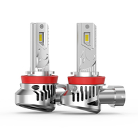 Accessoires Auto Phare Led 1:1 Taille H7 Ampoule Plug and Play Kits de Phares H11 9005 9006 9012 H4 Led Car Light 6000K