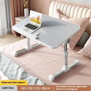 Escritorio Plegable Pequeño <span class=keywords><strong>de</strong></span> Altura Ajustable para Dormitorio, para Estudiantes, para Escribir, Usar Computadora Portátil u Oficina - Product Image 2
