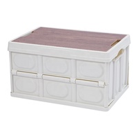 Boîte de rangement alimentaire pliable en plastique Xinyi pour pique-nique, camping, coffre de voiture, usage domestique 10L-20L