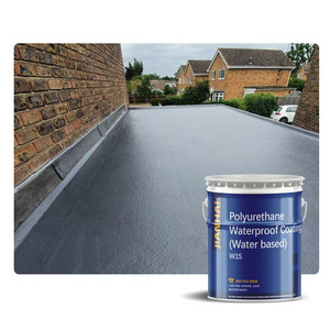 Revêtement imperméable à base <span class=keywords><strong>d</strong></span>'eau en polyuréthane, homologué CE, résistant aux intempéries, W-15, pour l'étanchéité des toits et des terrasses - Product Image 2