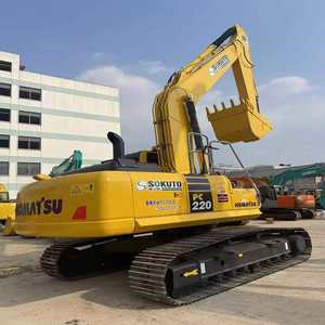 Komatsu รถขุดมือสอง22Ton PC220รถขุดมือสองเครื่องจักรก่อสร้าง - Product Image 4