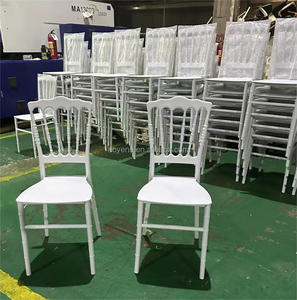 <span class=keywords><strong>Chaise</strong></span> Napoléon en plastique PP blanc de haute qualité, idéale pour les mariages en extérieur – Offre spéciale - Product Image 2