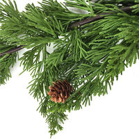 Guirlande de Noël décorative, design tendance, plante artificielle suspendue