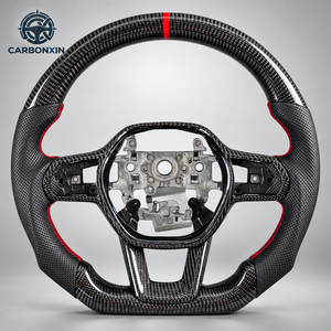 Volante Deportivo de Fibra de Carbono Forjado con Luces LED para Honda HRV Civic Accord 11.ª Generación Si Type R Fk7 Inspire 2022 2024 - Product Image 2