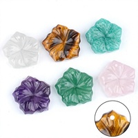 Offre Spéciale – Pendentif en Améthyste Naturelle de 20 mm, Pierre de Guérison en Cristal Polie, Breloque DIY pour Collier, Accessoire en Cristal pour Cadeau