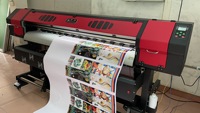 Máquina de Impresión de Gran Formato para Publicidad, Impresora Eco-solvente de 1.2m con Cabezal XP600, Impresora Digital de Rollo a Rollo
