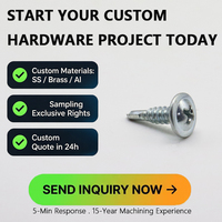 Custom Self Tapping Screws for Furniture Cabinet Woodwork Stainless Steel Fastener in Inch/Metric for Builders Contractors