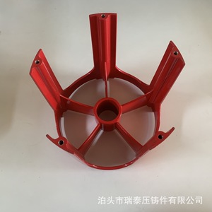 Aluminum Alloy Die Cast Automotive Part Dz 020 Red For Manufacturing Custom Processing - Product Image 2