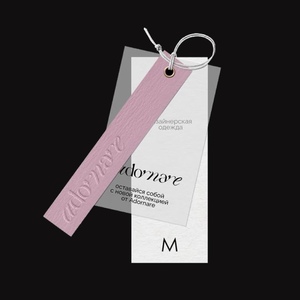 Étiquette de marque personnalisée pour vêtements de sport, vêtements de yoga, étiquettes de vêtements avec cordon, vente en gros, fabricant, source directe - Product Image 3