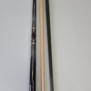 Queues de billard radiales Jassinry, longueur 142 cm, pointe de 12 mm, en bois d'érable avec 2 queues (fût en <span class=keywords><strong>carbone</strong></span> + bois), queues de billard - Product Image 5