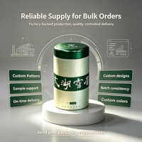 Boîte à thé scellée de qualité supérieure, écologique, en fer blanc recyclable, qualité alimentaire, pour boutique haut de gamme