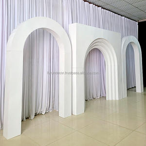 Vente chaude arc de mariage ensemble métal décor à la maison et accessoires centraux pour les fêtes décorations d'approvisionnement d'usine - Product Image 6
