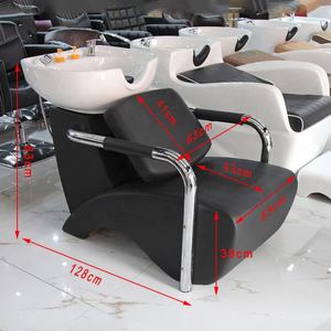 Chaise de lavage de cheveux populaire pour salon de coiffure, chaise de lavage de cheveux allongée, lit de lavage de cheveux - Product Image 6