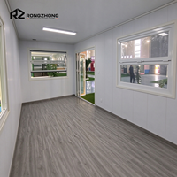 Magasin Conteneur Préfabriqué Moderne Personnalisé Installation Facile Maison Conteneur Plate à Monter en Extérieur