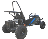 K1E MINI Kart électrique tout-terrain, buggy 500W, buggy électrique pour enfants avec double transmission, frein à disque, 36V