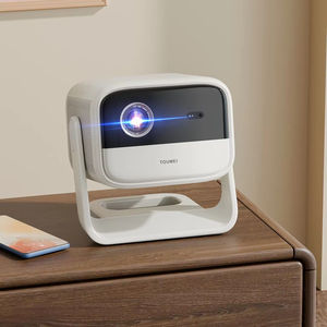 Mini Proyector de Video S7 Android 11 600ANSI Lúmenes 4K 3D Compatible con <span class=keywords><strong>Google</strong></span> TV Karaoke Portátil para Cine en Casa - Product Image 1