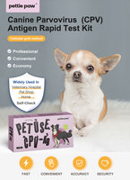 Kit de Test vétérinaire de haute précision à prix d'usine, Kit de Test rapide de Parvovirus canin en une étape