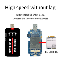 Plug and Play 4g Usb Wifi Dongle Cartes réseau Usb Wifi Adaptateur CAT12 CAT16 Pas besoin d'installer le pilote Portable au modem 4G LTE