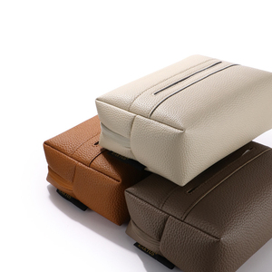 Support universel pour boîte à mouchoirs de <span class=keywords><strong>voiture</strong></span> YECAI en <span class=keywords><strong>cuir</strong></span>, boîte à papier écologique sans odeur pour véhicule, adapté à BYD Toyota Honda Tesla - Product Image 1