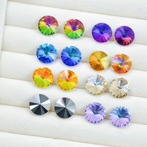 K9 color-coated satellite <b>drill</b> DIY jewelry accessories, round pointed bottom glass water <b>drill</b> manufacturer wholesale - Product Image 2