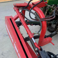 Modèle hydraulique amélioré, suspension à trois points, tige de liaison en fer montée, faucheuse à barre de coupe, efficace, durable, boîte de vitesses principale