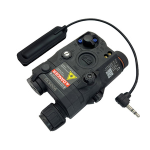 PEQ-15 Style Green Dot <b>Light</b> <b>Remote</b> Pressure <b>Switch</b> Nylon Construction Black/Tan Color Options Hunting Flashlight Device - Product Image 1