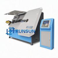 Máquina Automática para Doblar Estribos de Acero, Máquina para Hacer Aros de Acero, Máquina de Procesamiento de Acero con 3 Servomotores