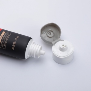 Luxury Customized 100ml Facial Cleanser Cosmetic <b>Tube</b> Round <b>Plastic</b> Squeeze Packaging - Product Image 2