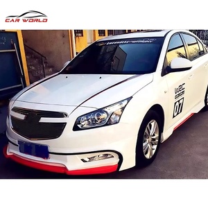 High Quality <b>for</b> 2015-2016 Bumper Kit with Tow Hook Rear <b>Diffuser</b> Lip Front Lip Side Skirts Screw-On ABS Material - Product Image 5