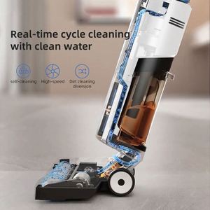 Nouveau design 2026 – Aspirateur balai sans fil portable pour maison et voiture, avec fonction serpillière, pour nettoyage humide et sec – Vente en gros usine - Product Image 3