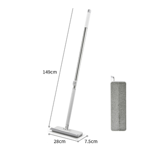 Taşınabilir Dayanıklı Çevre Dostu Plastik Paslanmaz Çelik Cam Temizleyici Yeni Tasarım Teleskopik Uzun Saplı Çift Kullanımlı Silecek - Product Image 6