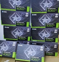 Carte graphique de jeu pour ordinateur de bureau RTX 4060 Ti 8 Go GDDR6 d'occasion/neuve avec refroidissement par ventilateur, 4e génération de cœurs Tensor, PCI Express 4.0, interface 128 bits