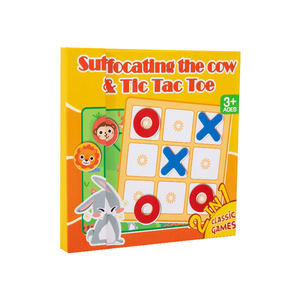 <span class=keywords><strong>Jeu</strong></span> de société interactif pour deux joueurs, <span class=keywords><strong>jeu</strong></span> de <span class=keywords><strong>labyrinthe</strong></span> d'animaux Tic-Tac-Toe, <span class=keywords><strong>jeu</strong></span> d'échecs éducatif pour enfants avec bataille parent-enfant pour les enfants - Product Image 5