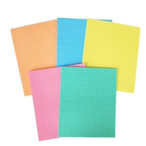 Éponge à récurer réutilisable en cellulose, séchage rapide, écologique, pour le nettoyage de la cuisine, éponge à vaisselle - Product Image 2