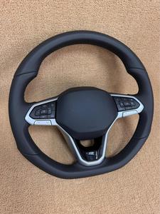 Volante Deportivo Personalizado de Alta Calidad con Entrega Directa para VW Passat, Magotan, Tharu, <span class=keywords><strong>Polo</strong></span>, JETTA Variant, en Cuero y Fibra de Carbono Clásico - Product Image 5