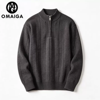 OMG ODM Personnalisé Tendance Tricoté Anti-plis Anti-rétrécissement Respirant Séchage rapide Laine/Cachemire Surdimensionné Chaud Hiver Logo frontal