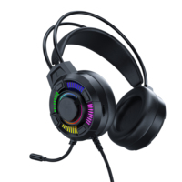 Casque de jeu filaire supra-auriculaire X24 RGB Dynamic AAC avec haut-parleurs de 50 mm pour PC – Meilleur prix