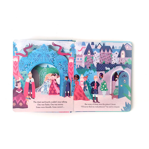 Trung Quốc tùy chỉnh các tông cuốn sách hình ảnh dịch vụ in ấn tùy chỉnh trẻ em cuốn Sách nâng Flap sách - Product Image 5