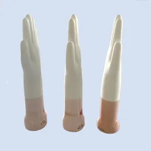 Фарфоровые формы для изготовления латексных перчаток различных размеров S,M,L,XL