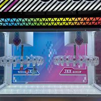 Nouvelle conception 2026 : Machine à griffes sans fil à monnayeur, style espagnol, pour fêtes d'enfants, mini, compacte, pour la maison, centres de divertissement musical haut de gamme