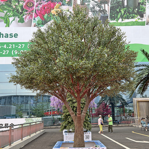 Albero di <span class=keywords><strong>Ulivo</strong></span> Artificiale Grande Personalizzato in Vendita, Realistico per Decorazioni Paesaggistiche Interne ed Esterne - Product Image 5
