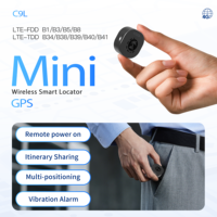 Mini traceur GPS pour véhicule avec application Android 4G LTE et LBS, sans frais mensuels, traque discrètement les voitures, les animaux de compagnie et les enfants en temps réel