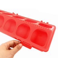 Nouvelle mangeoire en plastique pour pigeons et oiseaux, équipement d'élevage de poulets et de volailles, abreuvoir et mangeoire pour poussins