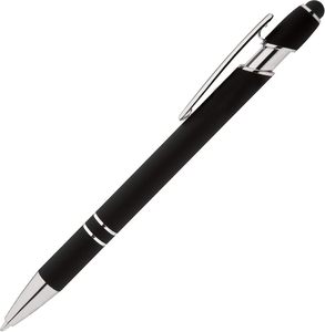 Promotional Plastic Ballpoint for <b>Pen</b> with Soft Rubber Touch Screen Tip Custom Logo 0.5mm Tip Office & School Use - Product Image 3