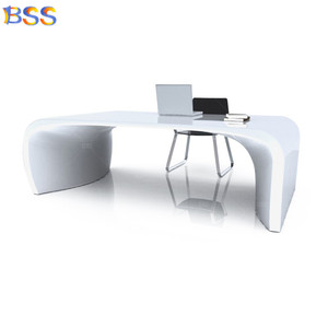 <span class=keywords><strong>Segretaria</strong></span> CEO fornitori di scrivania da ufficio bianco rosso pietra direttore capo scrivania moderna di lusso ufficio Manager sedia da scrivania per la vendita - Product Image 6