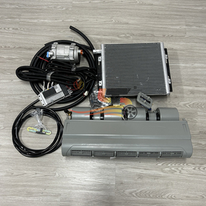 12V mini-chia điều hòa không khí mái bãi đậu xe điều hòa không khí cho van điện ngủ điều hòa không khí xe tải bán xe tải AC - Product Image 2