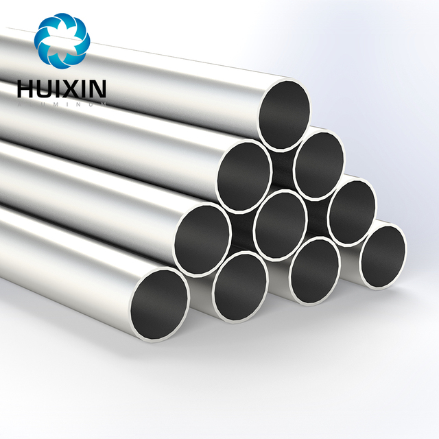 Huixin Supplier 6063 Anodized Alu Profile Round Shape Aluminum Tube