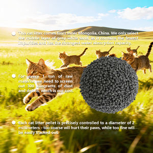 Lettiera per Gatti al Carbone Attivo Manxiaomeng, Sabbia Ecologica Assorbente in Bentonite, Profumo Naturale, Agglomerante, 5KG Bianco - Product Image 2