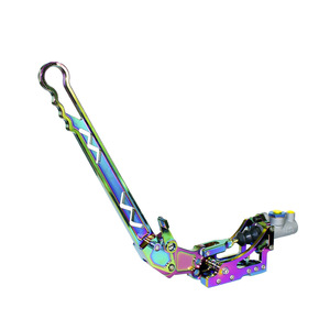 คันเบรกมือไฮดรอลิกสำหรับรถดริฟท์ แต่งสไตล์ JDM สีเงิน - Product Image 2